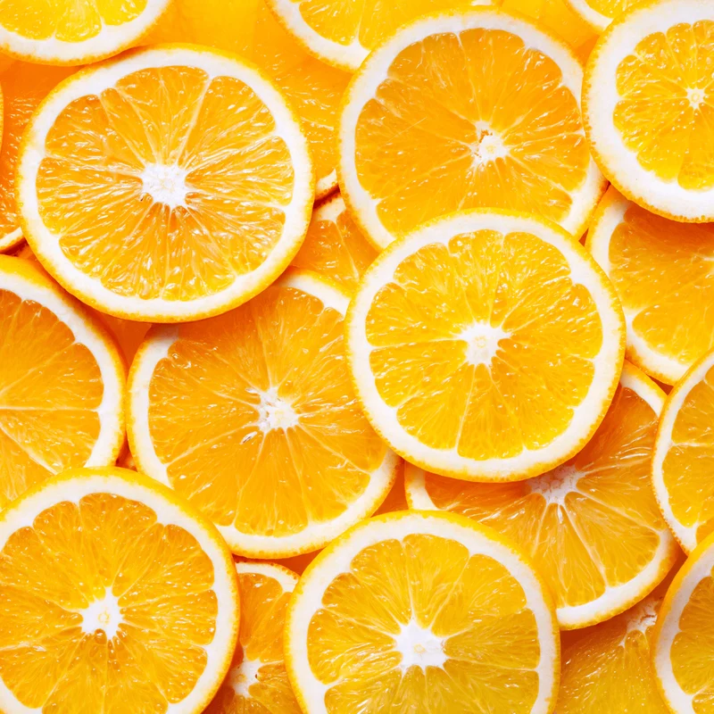 Parfum pour bougies et diffuseurs "Orange givrée"