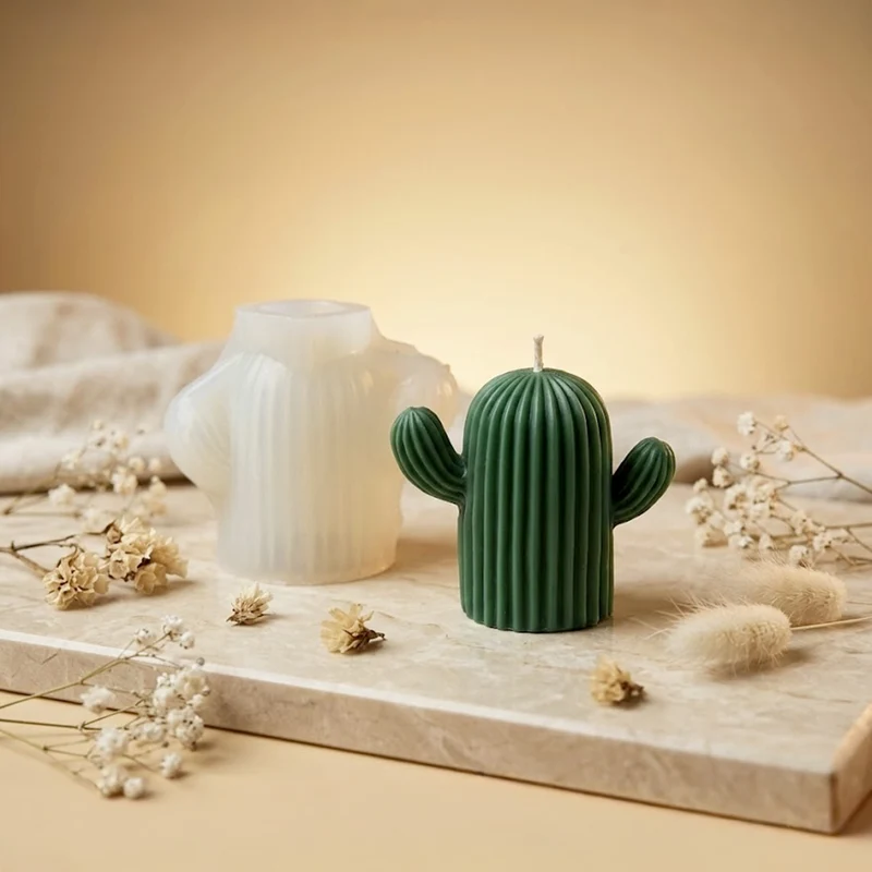Moule bougie Cactus - Silicone
