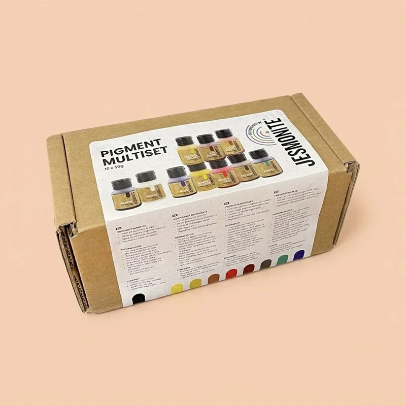 Pack de 10 pigments pour Jesmonite - 50 g