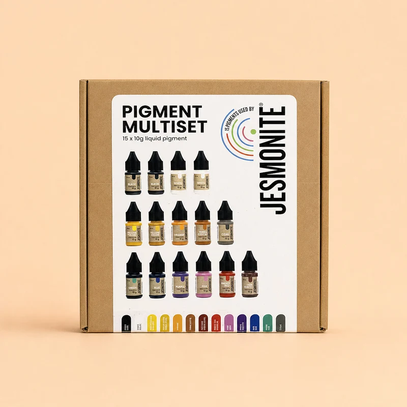 Pack de 15 pigments pour Jesmonite - 10 g
