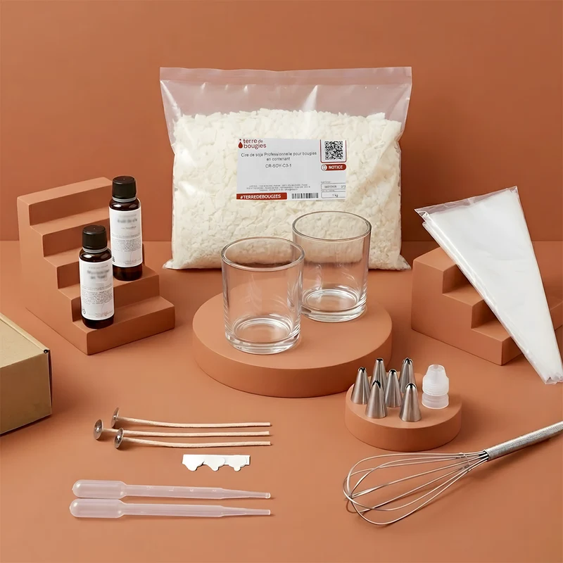 Kit de bougie - Ma première Chantilly de cire