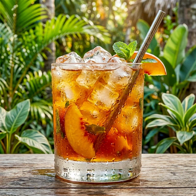Thé glacé pêche - Parfum pour bougie