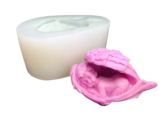 Stampo in silicone a forma di angelo