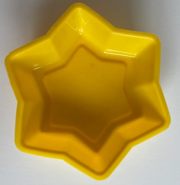 Stampo di silicone a forma di stella , 1 pz