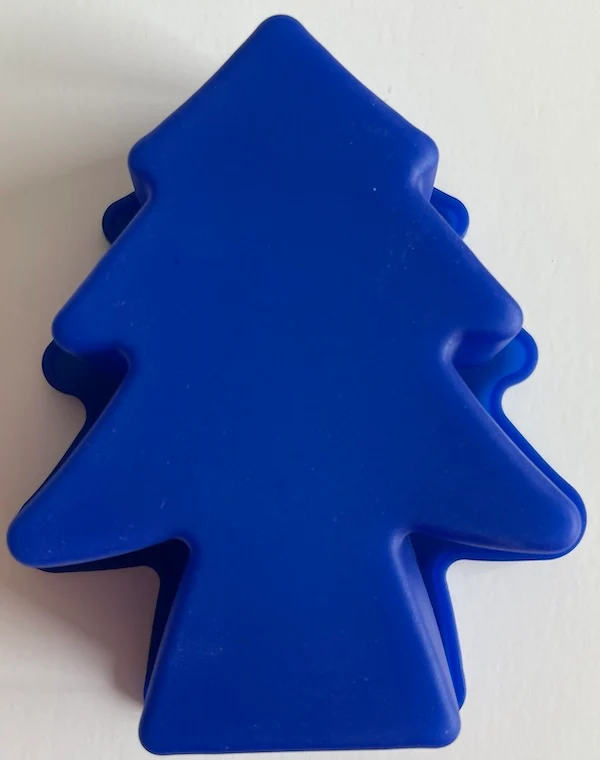 Stampo di silicone a forma di pino - abete , 1 pz