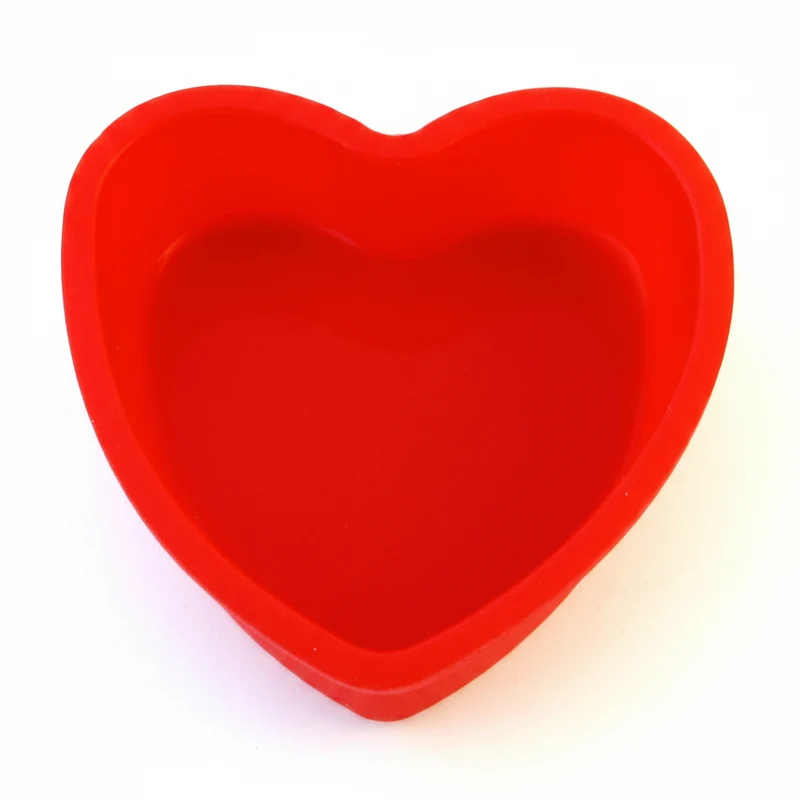 Stampo di silicone a forma di cuore per candele