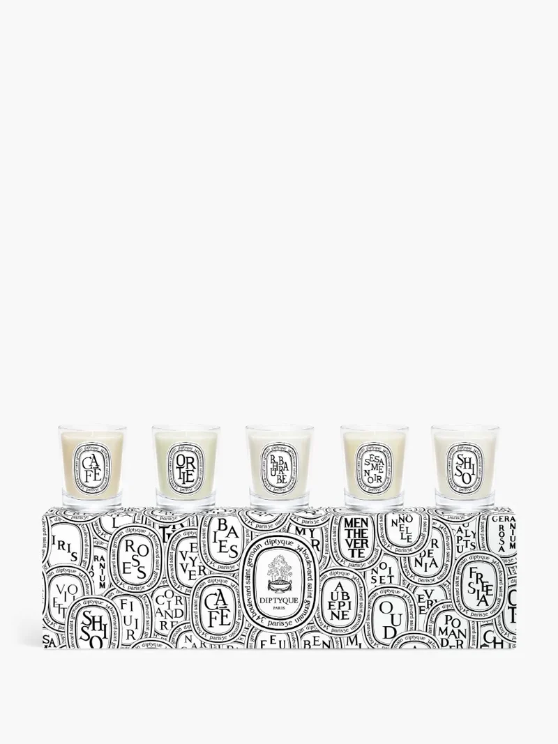 Coffret de 5 bougies miniatures - Pré-composé