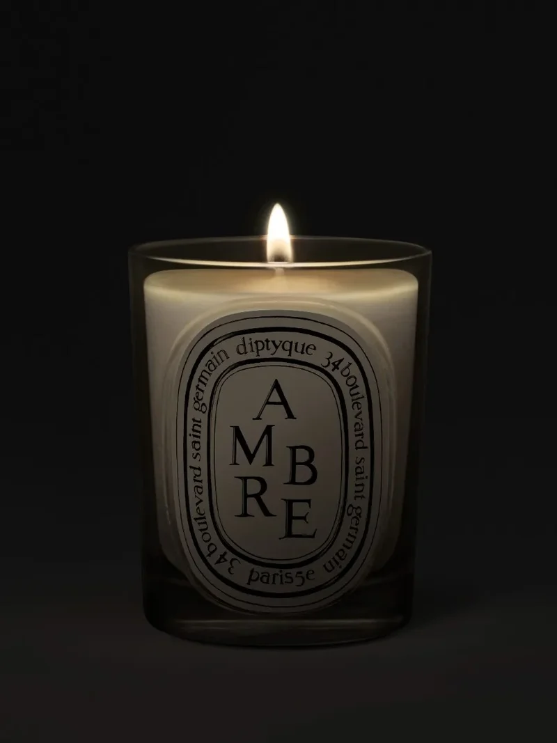Ambre - Bougie modèle classique