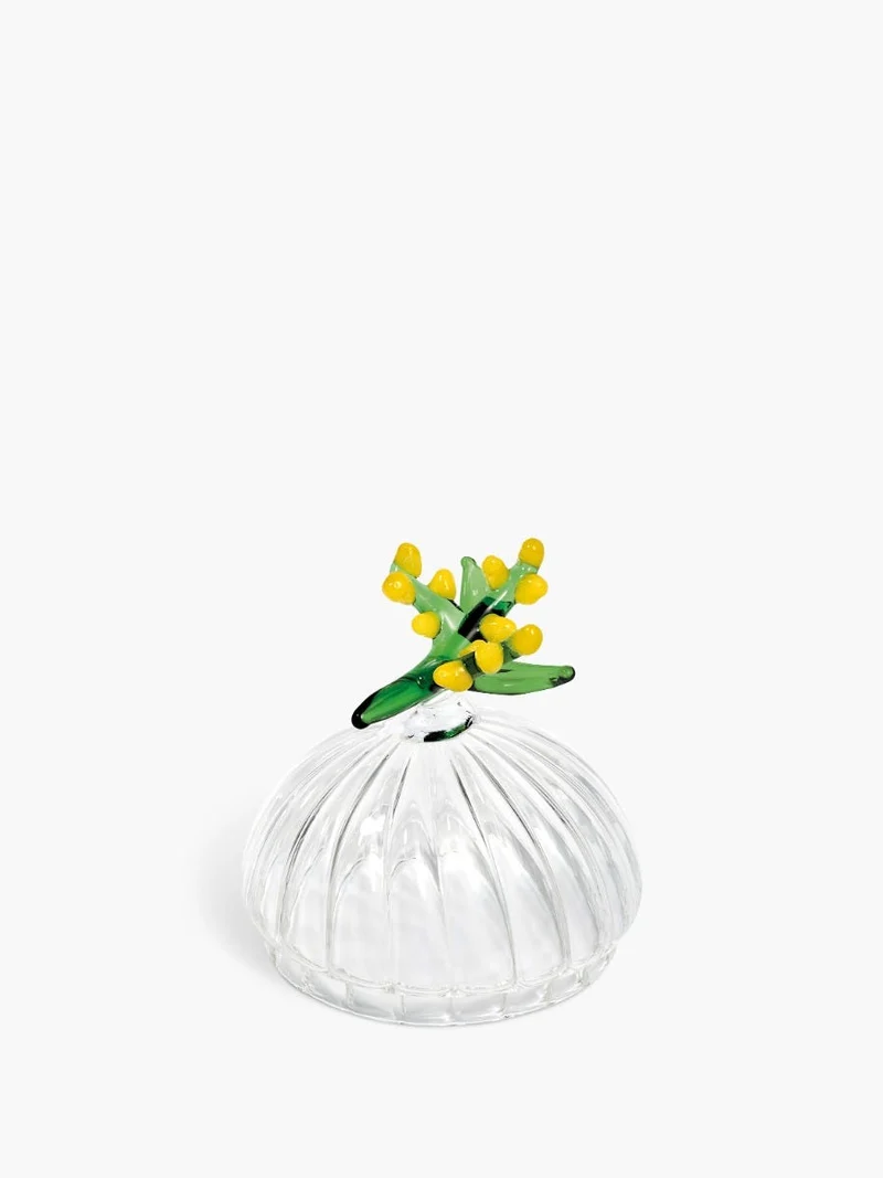 Couvercle Mimosa - Pour bougie modèle classique