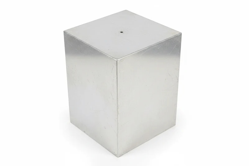 Stampi di alluminio quadrato 7 x 7 x altezza 10 cm
