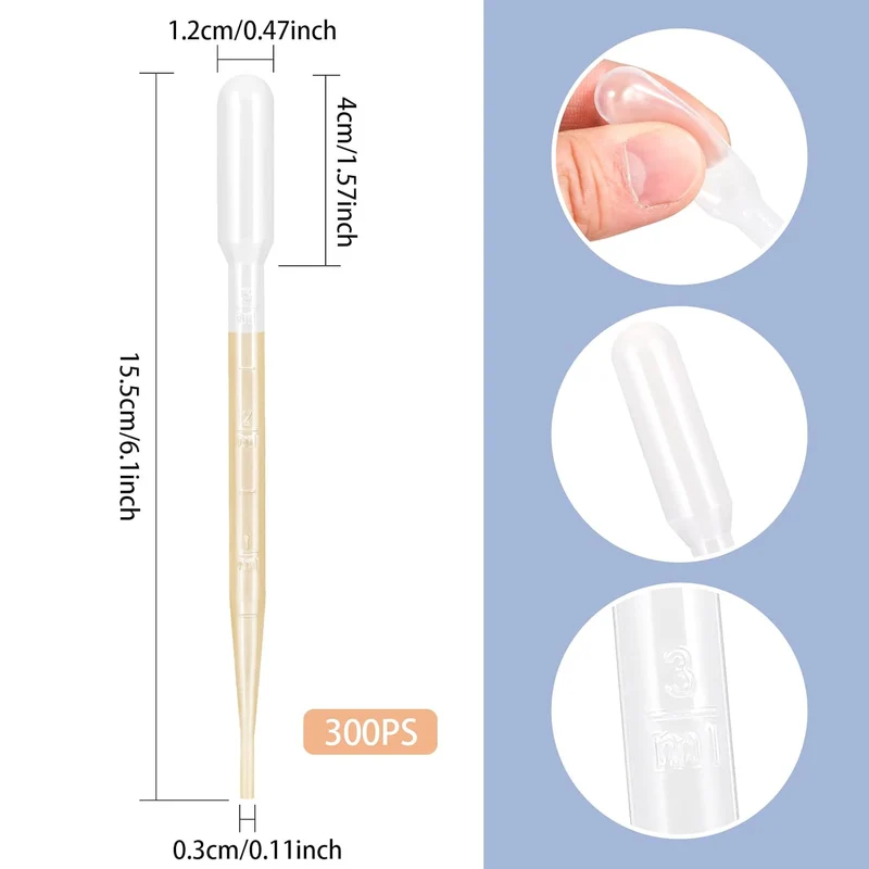 Pipetta graduata 3 ml - 20 pezzi