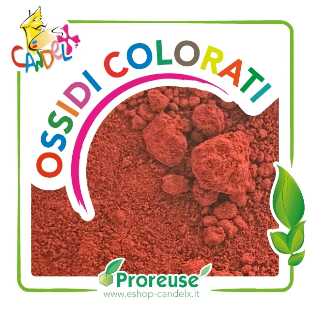 Ossido colorato ferro rosso