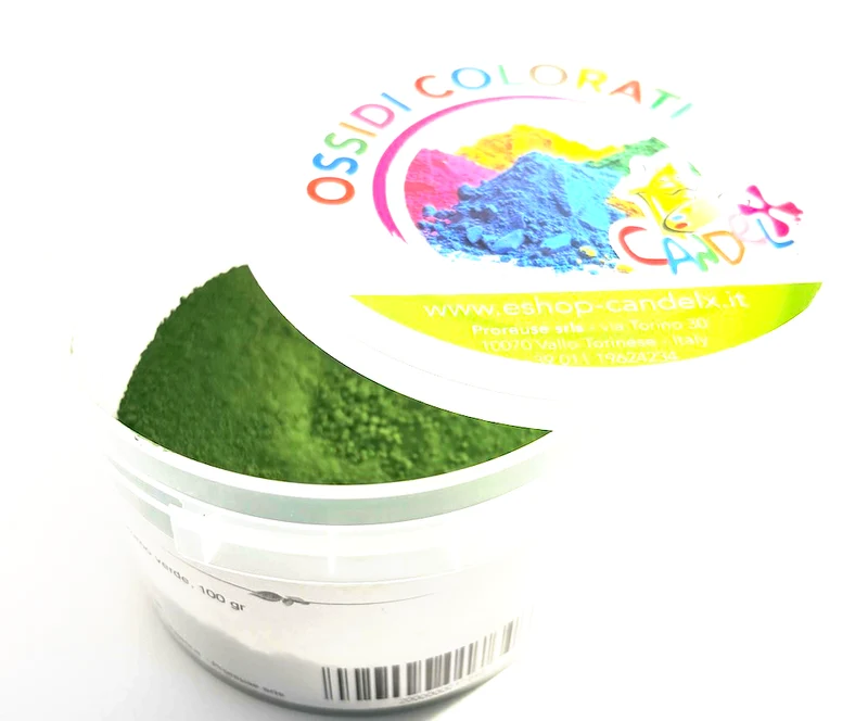 Ossido colorato cromo verde