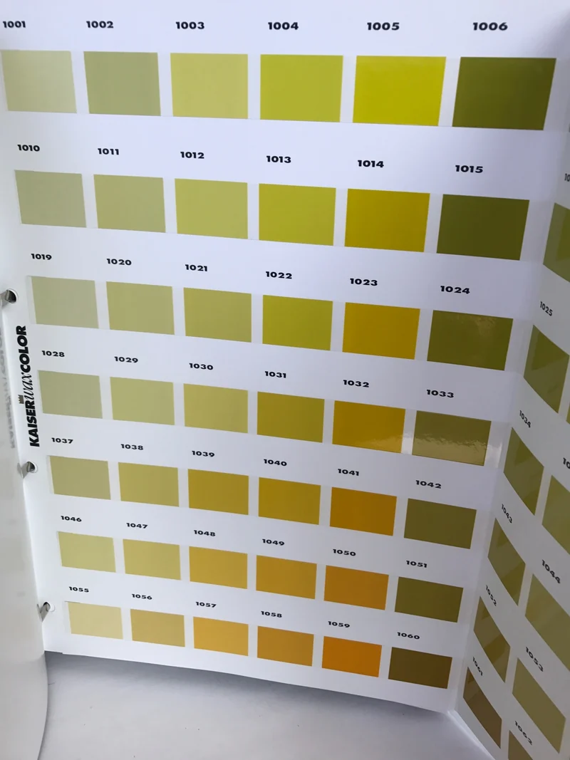 LIBRO COLORI KAISER KWC SYSTEM