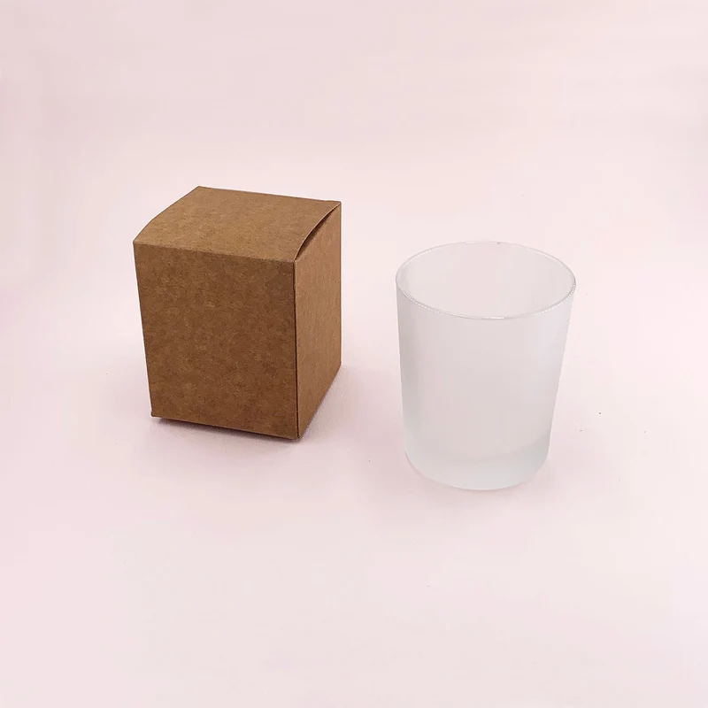 Boîte kraft pour bougies (180 g)