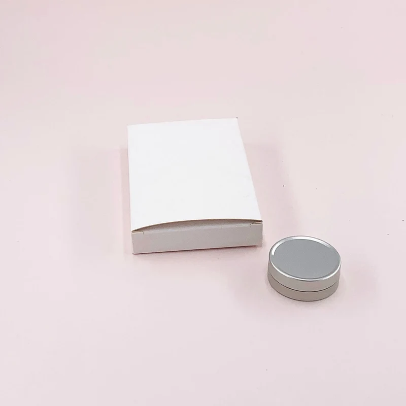 Boîte blanche pour 6 bougies chauffe-plats
