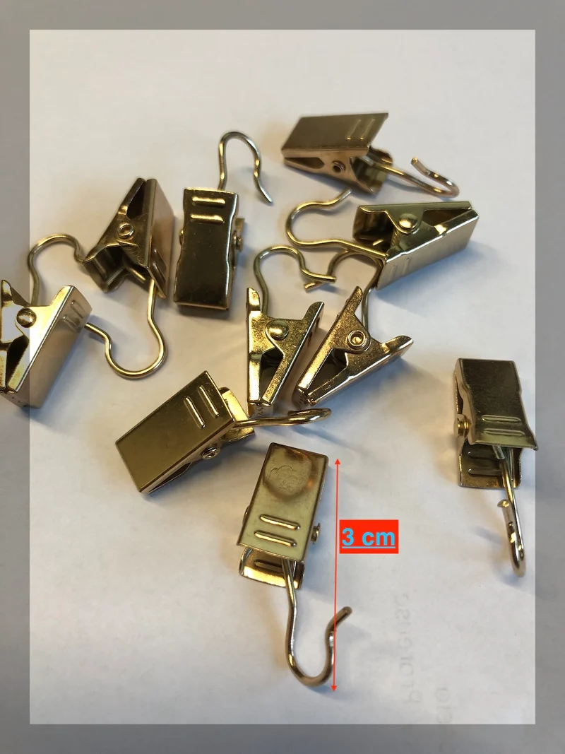 Gancio piccolo per candela , confezione da 10 pezzi