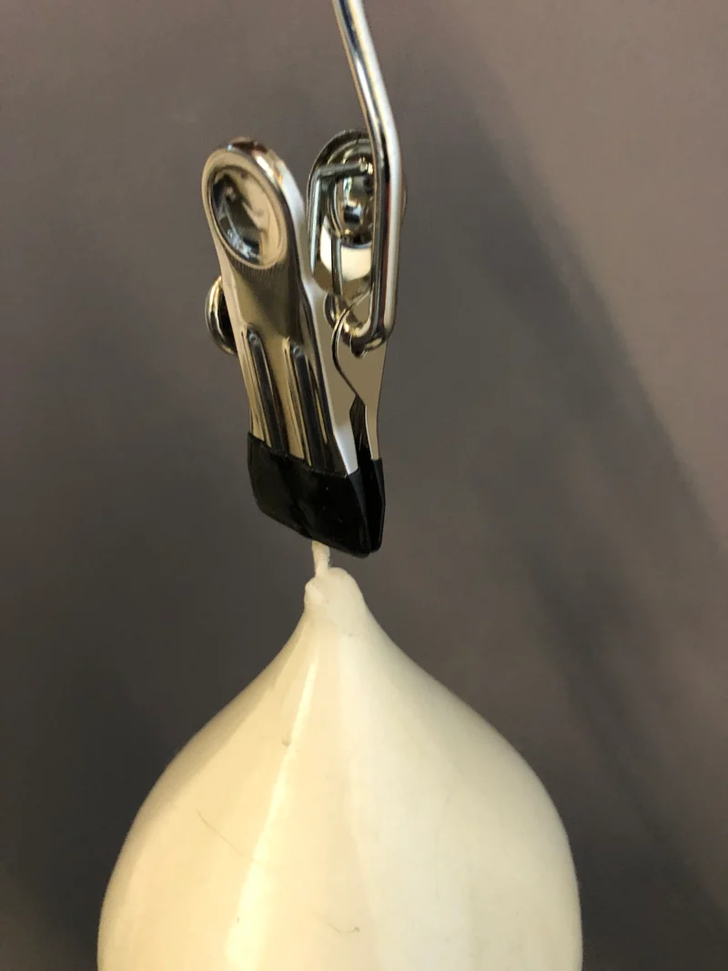 Gancio grande per candela , lunghezza tot. 11 cm, confezione da 5 pezzi