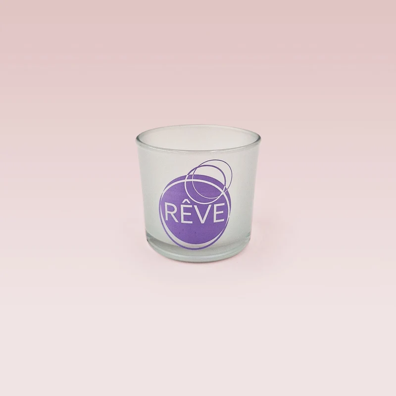 Verre à message "Rêve" - 120 ml / bougie 100 g