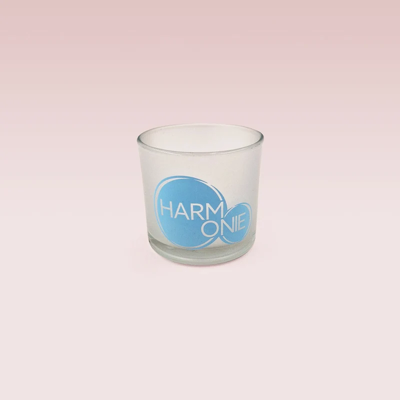 Verre à message "Harmonie" - 120 ml / bougie 100 g