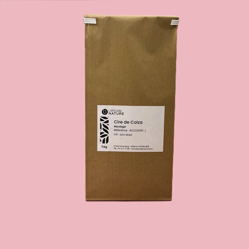 Cire de colza COL50 en pastilles pour bougies moulées et fondants