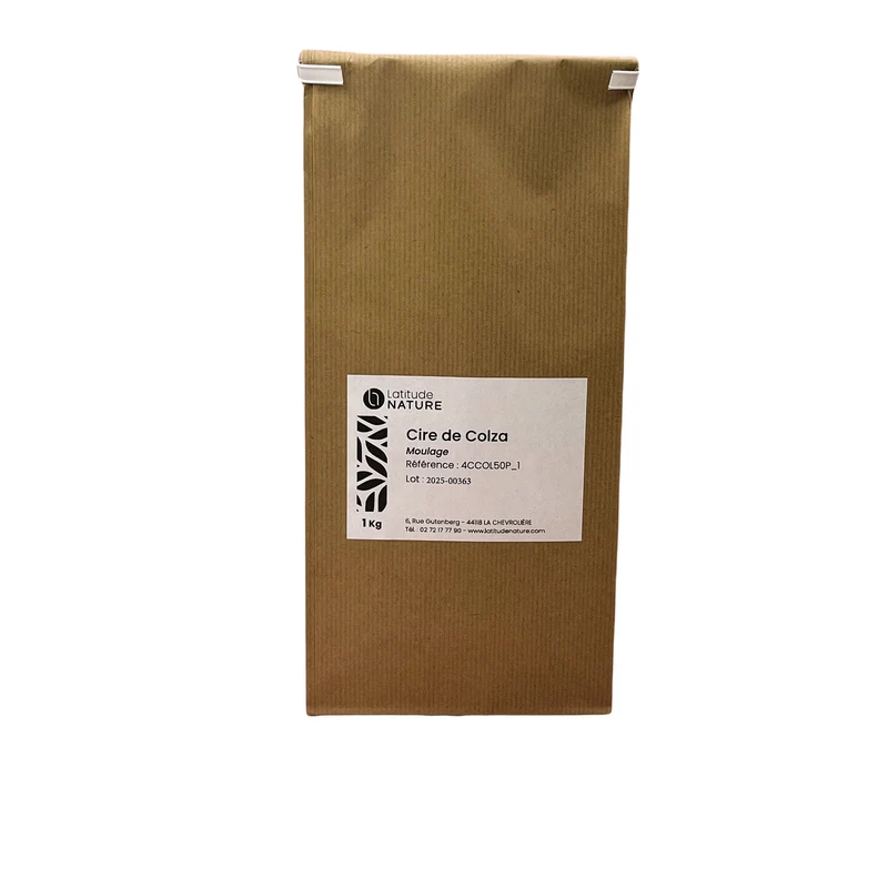 Cire de colza COL50 en pastilles pour bougies moulées et fondants
