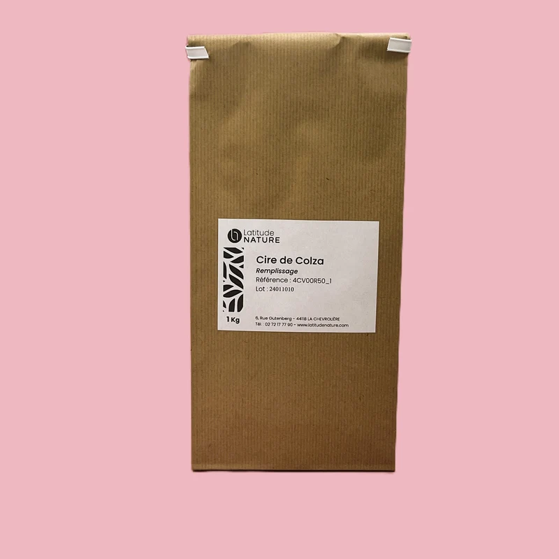 Cire de colza R50 en pastilles pour bougies coulées