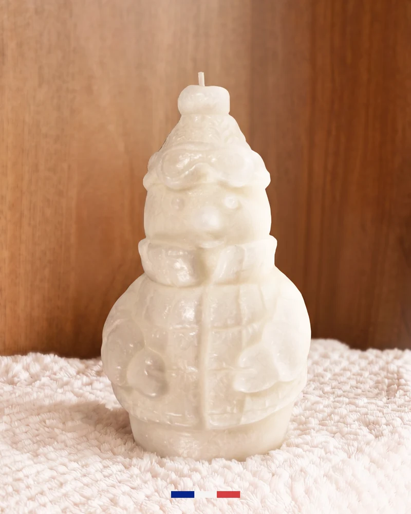 Bougies décoratives Bonhomme