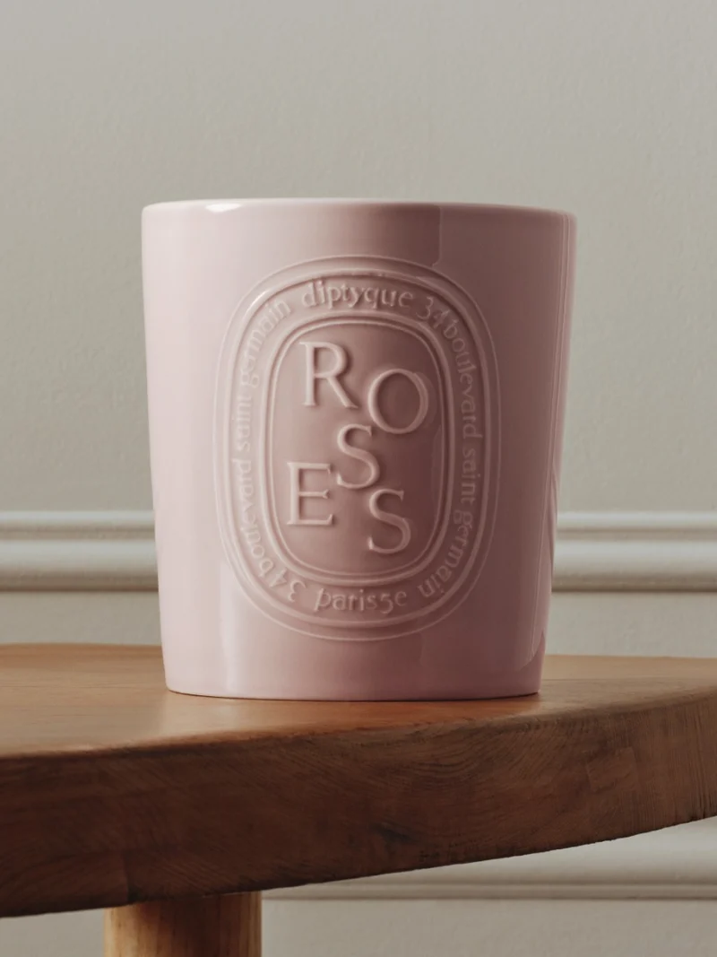 Roses - Bougie très grand modèle