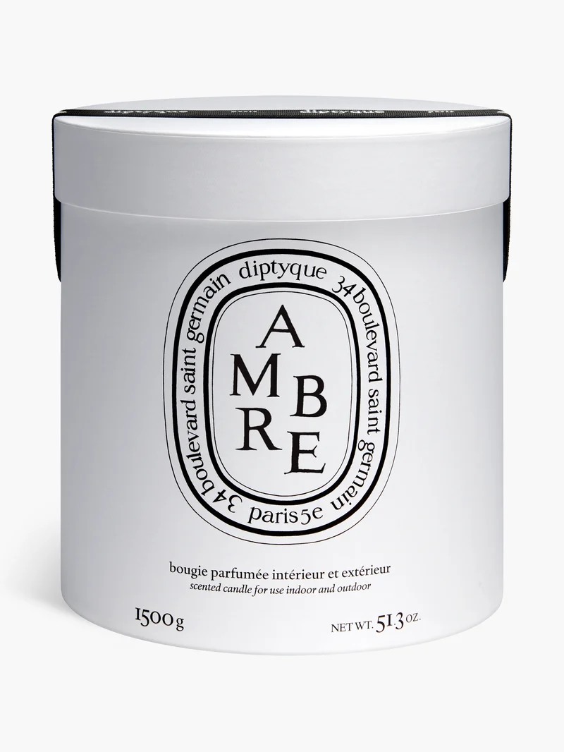 Ambre - Bougie très grand modèle