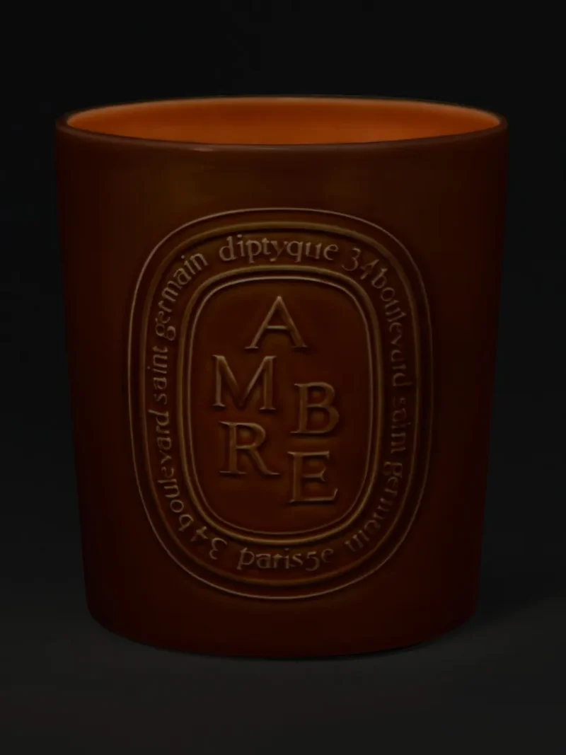 Ambre - Bougie très grand modèle