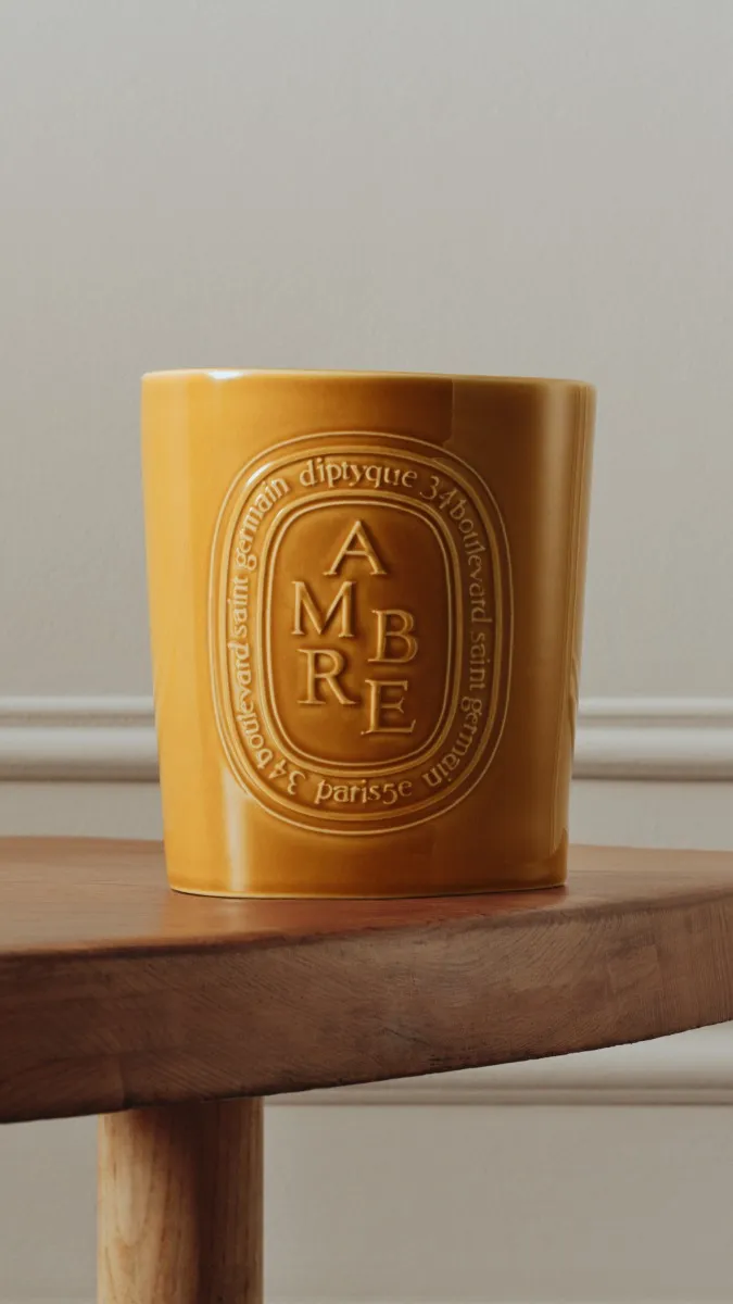 Ambre - Bougie très grand modèle