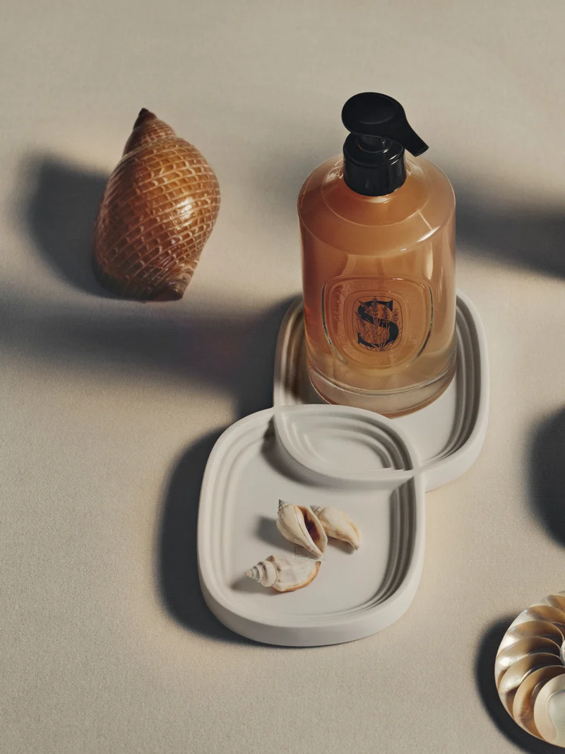 Plateau pour soins des mains - Ovale