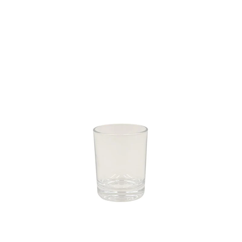 Verre votive transparent 100 ml / bougie 75 g