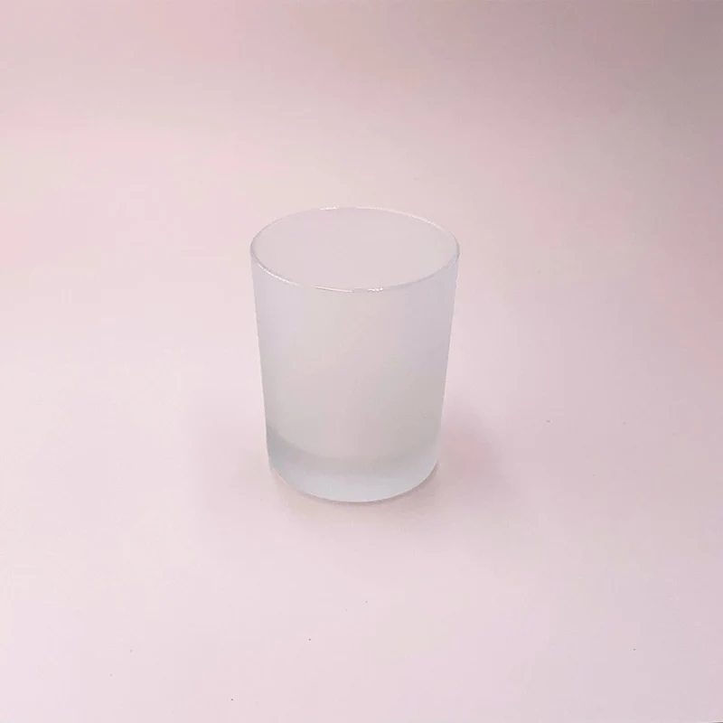 Verre satiné 200 ml / bougie 150 g