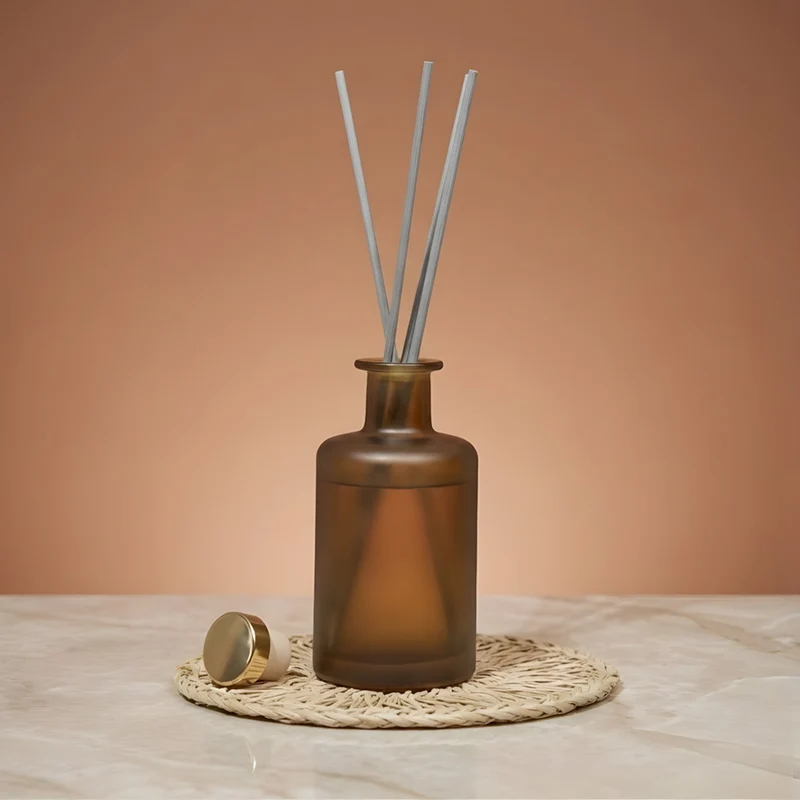 Flacon diffuseur Harmonie ambré givré - 250 ml