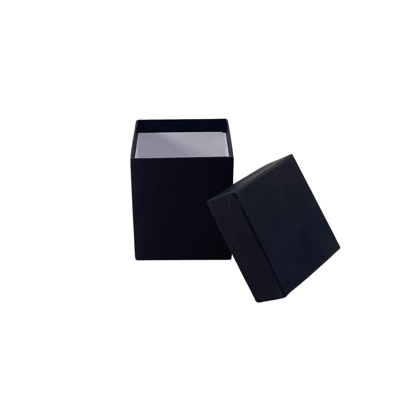 Boîte cloche noire pour bougies (150 g)