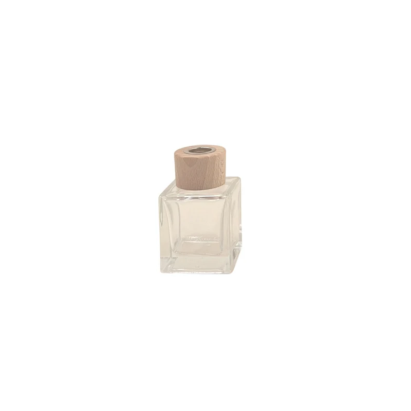 Diffuseur cube avec bague en bois 250 ml