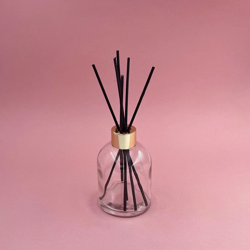 Diffuseur cloche avec bague or 250 ml