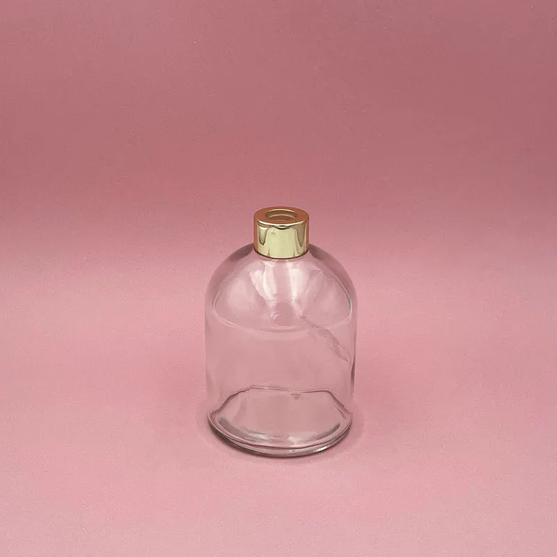 Diffuseur cloche avec bague or 500 ml