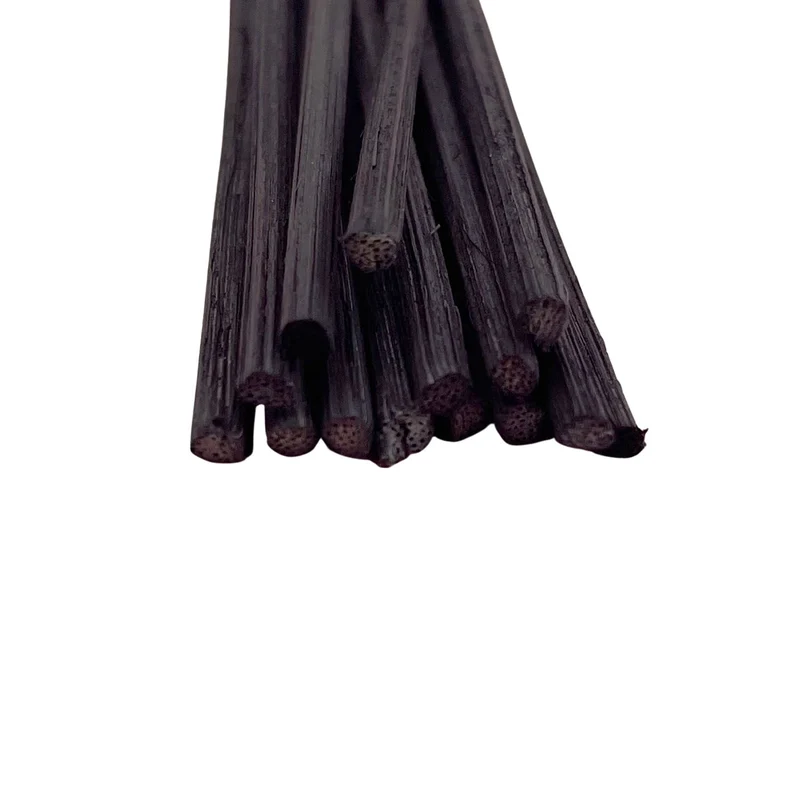 Tiges en rotin noir pour diffuseur de parfum