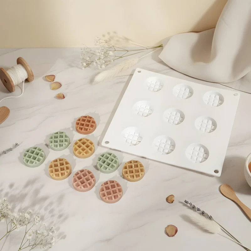 Moule décoration Gaufres - Silicone