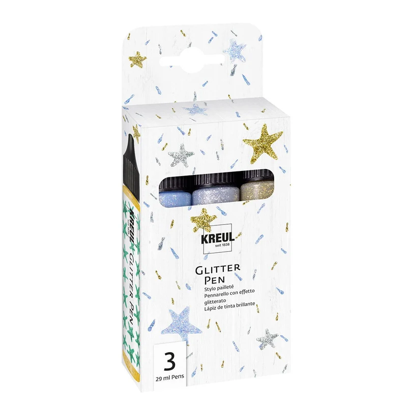 Stylos décoratifs liquides pour contenants - Paillettes