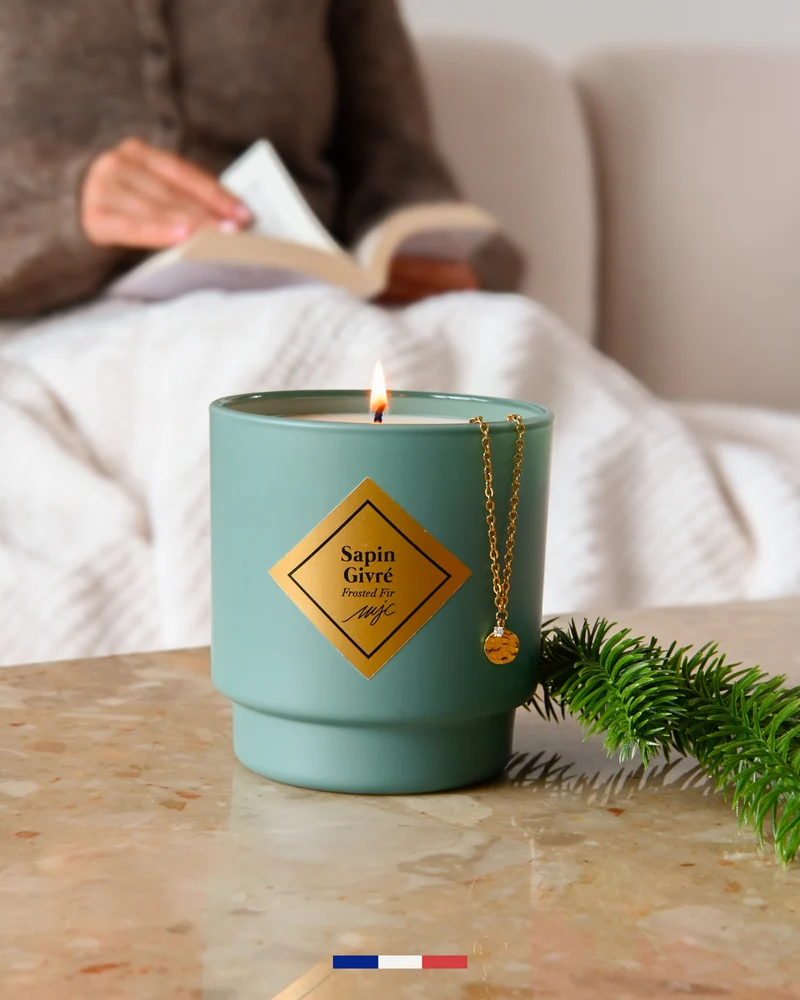 Bougies bijoux de Noël