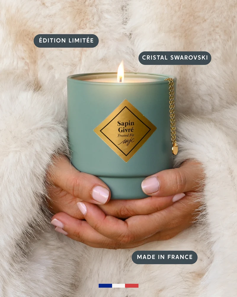 Bougies bijoux de Noël
