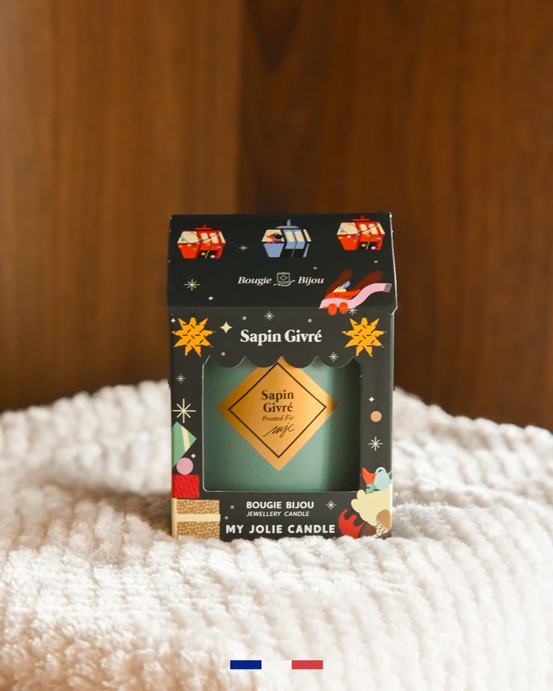 Bougies bijoux de Noël