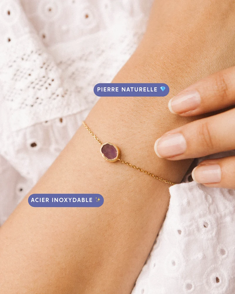 Bracelet Améthyste