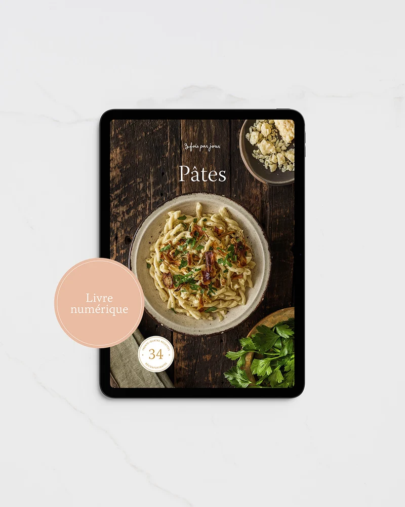 Carnet de recettes — Les pâtes [Version numérique]