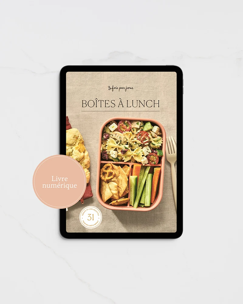 Carnet de recettes — Boîtes à lunch [Version numérique]