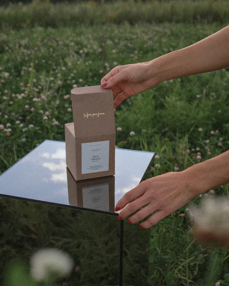 Bougie 75h — Thé à l'abricot